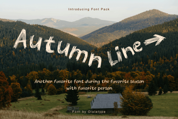 Autumn Line: A Font That Breathes Character into Branding