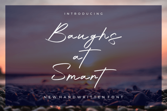 Baugh at Smart Font for Web Design