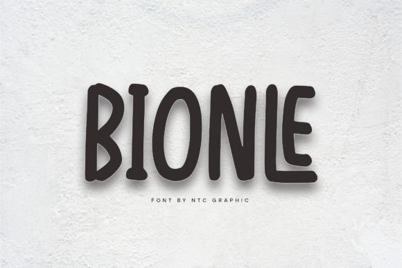 Bionle: A Minimalist Script Font for Modern Branding