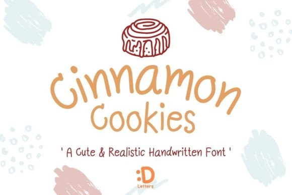 Cinnamon Cookies Font for Business Branding