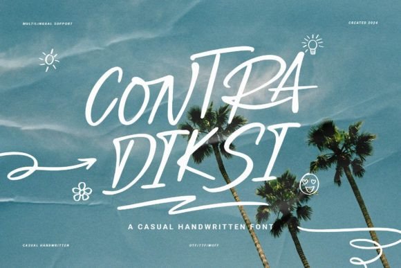 Contra Diksi: A Font That Breathes Life Into Digital Design