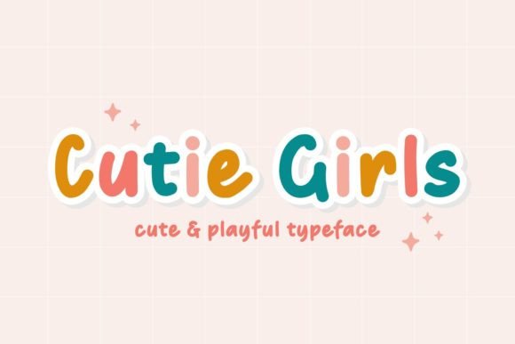 Cutie Girls Font: A Sweet Touch for Your Brand