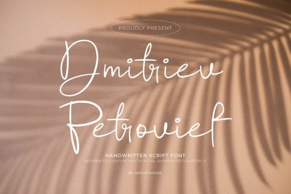 Dmitriev Petroviel: The Font That Makes Your Campaigns Feel Personal