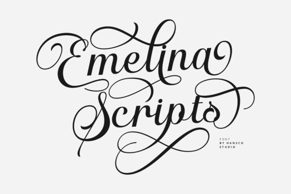 Emelina Scripts: A Font for Editorial Grace