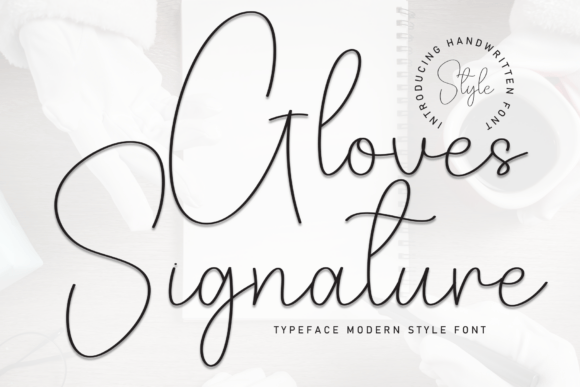 Gloves Signature: A Font That Adds Personality to Campaigns