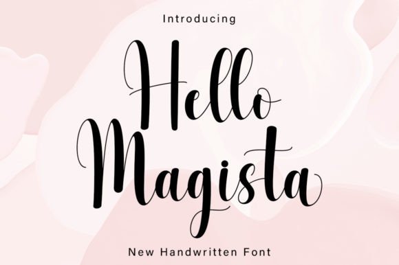 Hello Magista: A Sophisticated Font for Small Business Branding