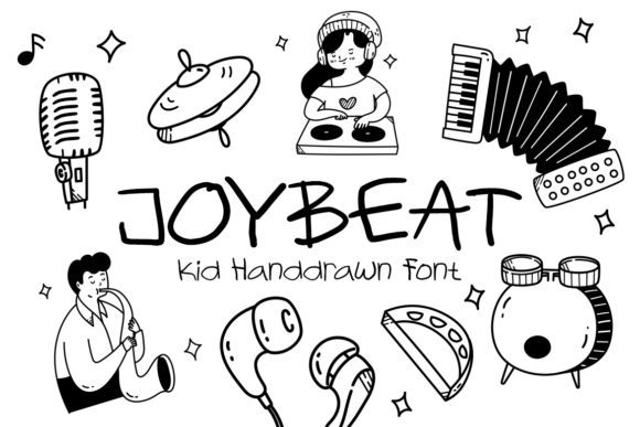 Joybeat: A Playful Script Font for Editorial Design