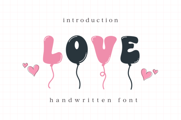 Love Balloon: A Font That Breathes Life Into Your Creations