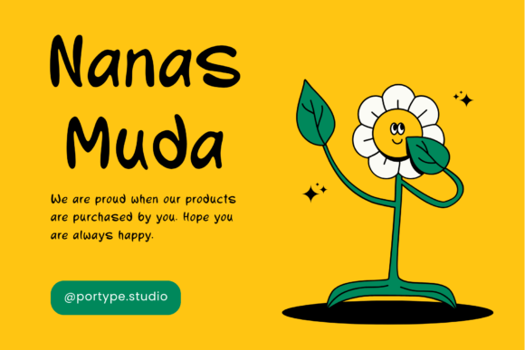 Nanas Muda: A Font That Brings Digital Design to Life