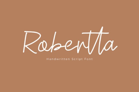 Robertta: A Script Font That Elevates Your Brand