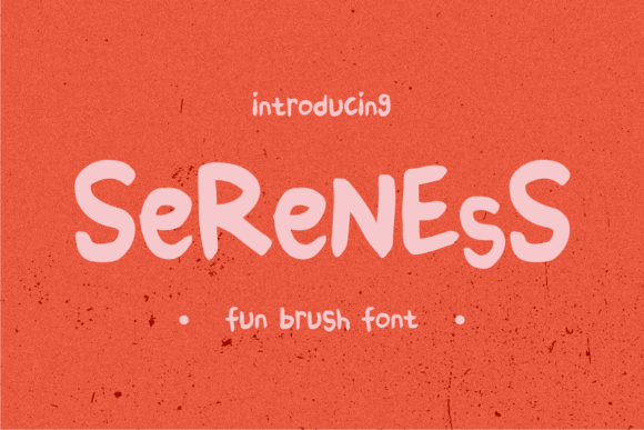 Sereness: A Font for Thoughtful Design