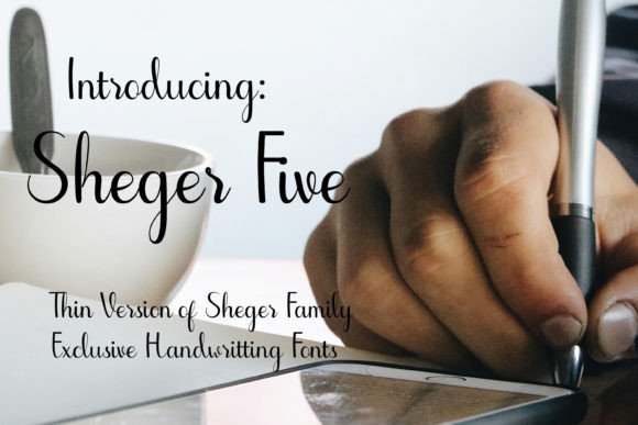 Sheger Five: The Script Font That Elevates Your Digital Brand