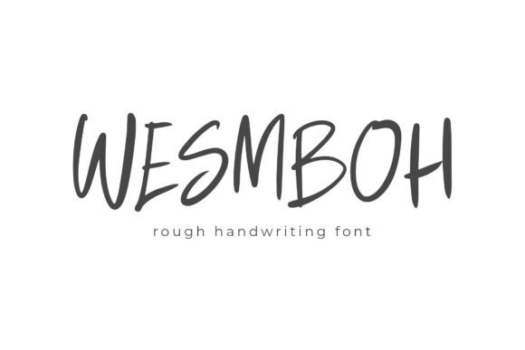Wesmboh: A Handcrafted Typographic Statement
