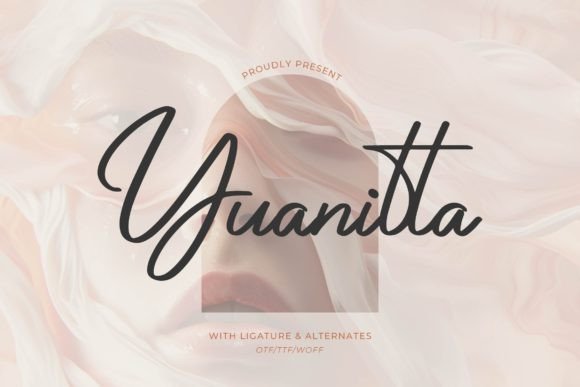 Yuanitta: A Script Font for Elegant Editorial Design